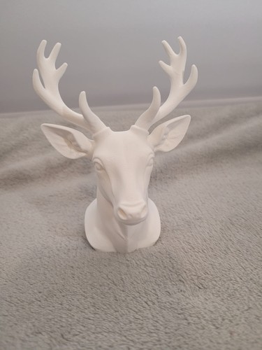 Deer bust sculpture modern - bust,