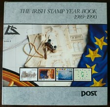 IRELAND 1989-90 THE IRISH STAMP YEAR BOOK COMPLETE MNH. HIB CP24 CATALOGUED €70