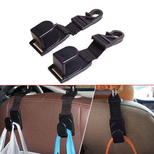 2pcs car seat headrest - 2pcs, hook