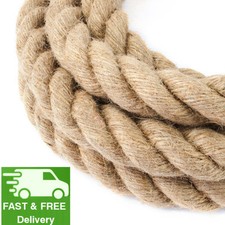 32 mm Thick Jute Rope Twisted