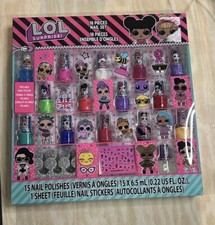 LOL Surprise Nail Varnish Polish Set 18 Piece Set NEW SEALED