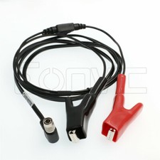 Geodimeter Trimble 5605 Total Station Battery Power Cable Hirose 4 pin 90-degree