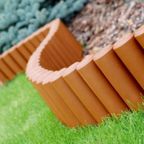 Garden edging terracotta - garden,