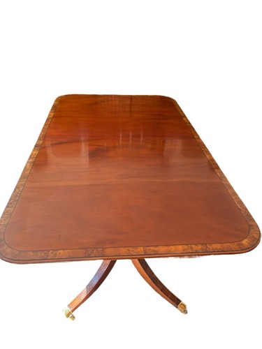 Mahogany extending dining
