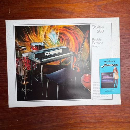Vintage wurlitzer 200 portable - wurlitzer,