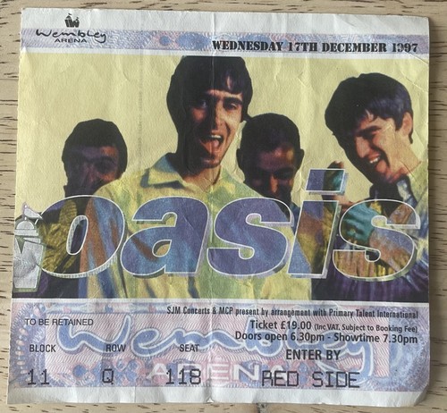 Oasis here now tour - now,