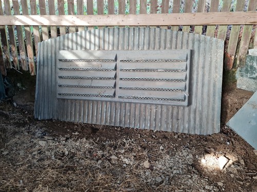 Dutch barn shed louver vent - barn/shed, x2