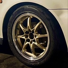 RAYS Volk Racing SR-08 15x6.5J +38 4x100 Gold Wheels Set of 4 JDM Japan