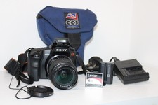 Sony Alpha A200 DSLR Camera +