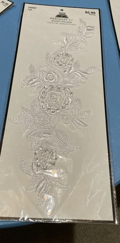 New beaded appliqué - beaded, diy