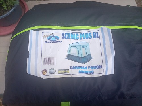 Caravan awning sunncamp - caravan, scenic