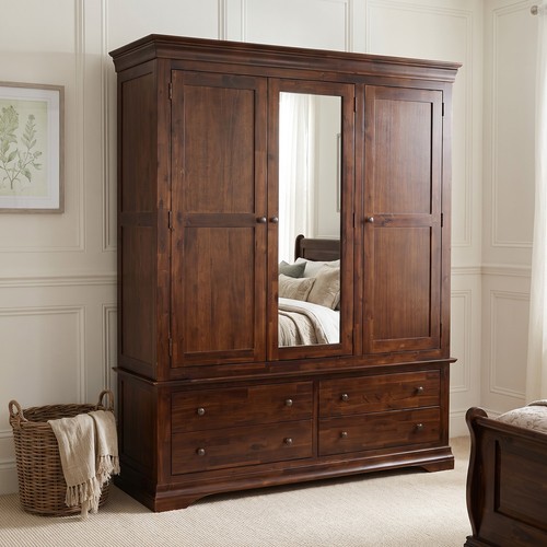 Triple wardrobe with - triple,