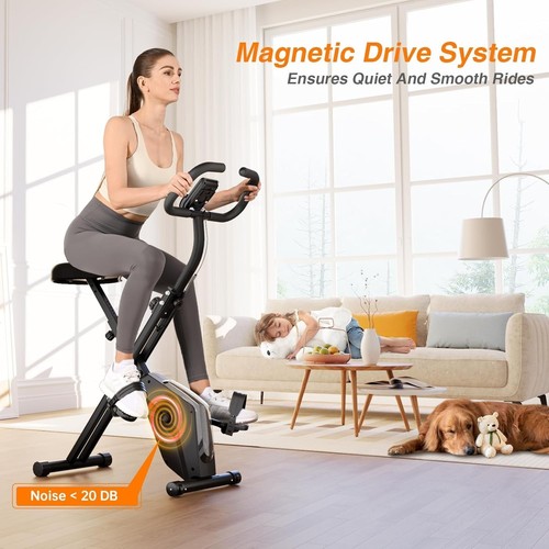 Folding exercise bike with - exercise,
