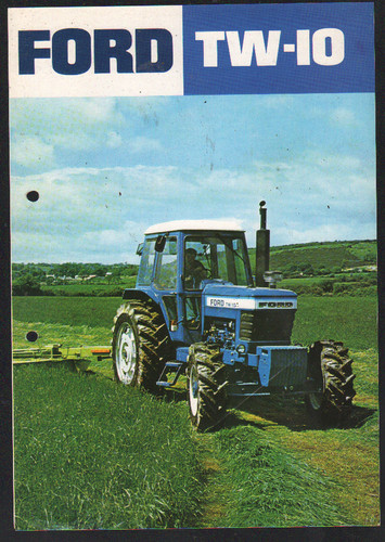 1980 ford tractor - ford, "tw-10"
