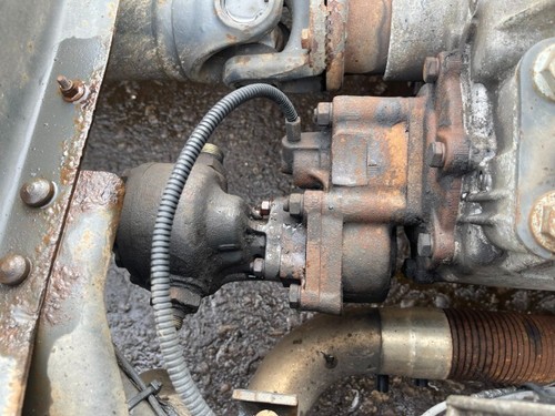 Mercedes 817 rear - , pto