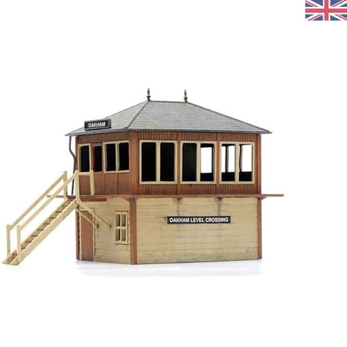 Unpainted scale signal box - unpainted,