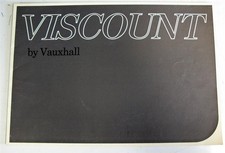 VAUXHALL Viscount Car Sales Brochure LF 1967 #V 1685/11/67