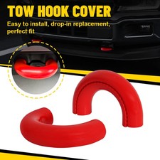 2X Front Bumper Towing Tow Eye