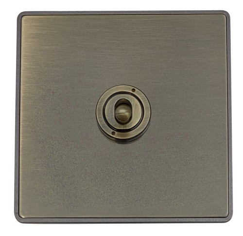 Screwless plate antique - g&h,