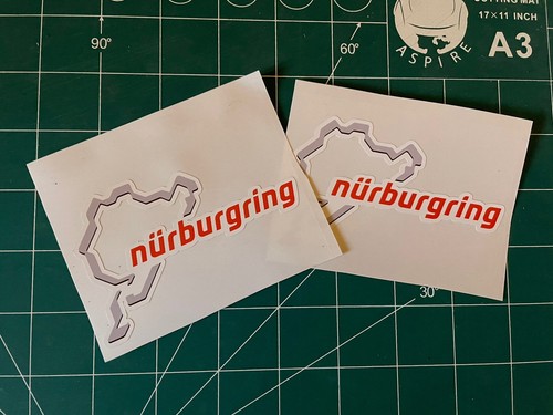 Printed nurburgring car - printed,