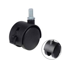 Plastic Nylon Caster Wheels for Trolleys Shopping Carts and Appliances