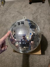 VISAGE Mirror Ball with DUAL Security Fixing - 30cm (12")