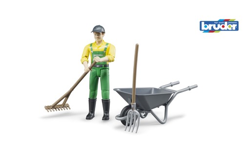 Bruder bworld farmer figure - bruder,