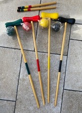 Wooden Croquet Set 4 Player