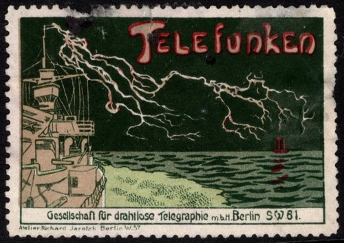 Vintage germany poster stamp - germany,