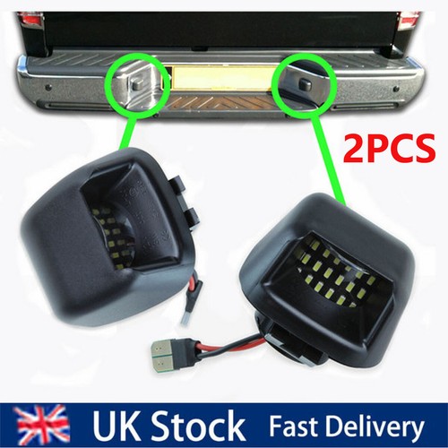 Led rear bumper number plate - led,