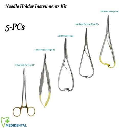 Complete needle holder - complete,