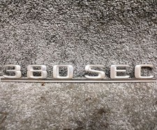 Mercedes W126 380SEC Boot Lid