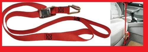 Steering wheel lock strap - lock,