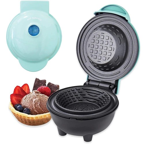 Mini waffle bowl maker 220v - mini,