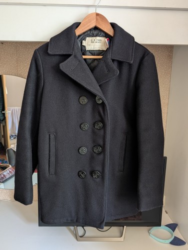Vintage schott nyc navy s - nyc,