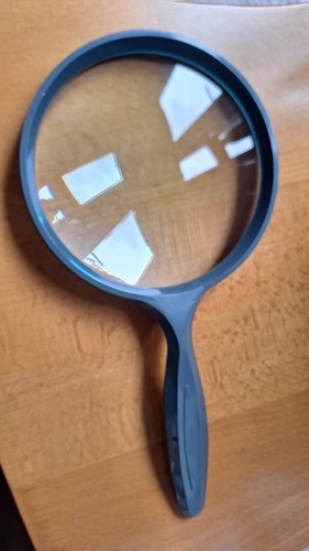 Heavy craft magnifying glass - craft,