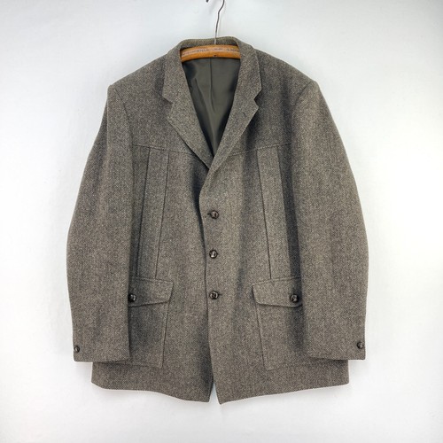 Dunn tweed blazer mens 46r - dunn,