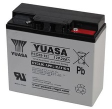 12V 22AH (Replace 17AH, 18AH, 19AH, 20AH,21AH) YUASA REC22-12 VRLA Battery