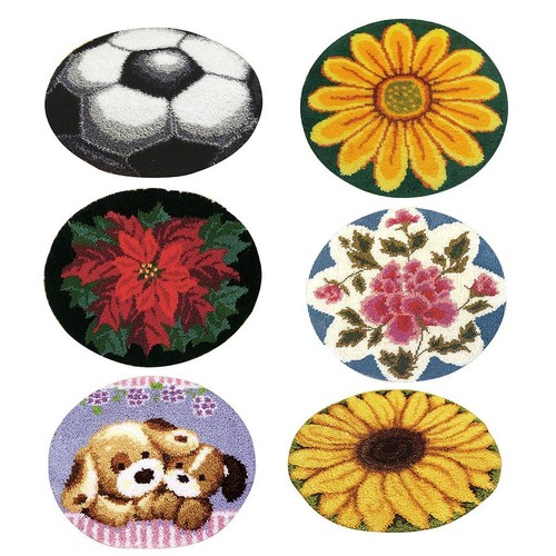 Latch hook rug kit - latch, carpet