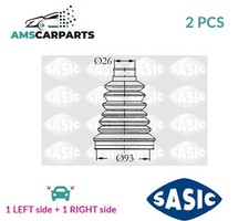 CV JOINT BOOT KIT PAIR WHEEL