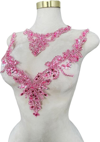 Pure handmade rhinestones lace - rhinestones,