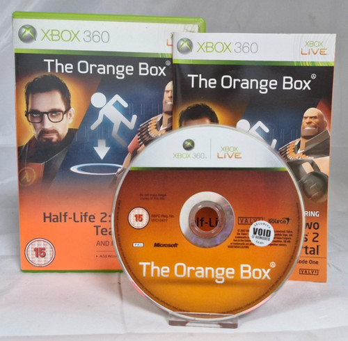 The orange box xbox 360 - the,