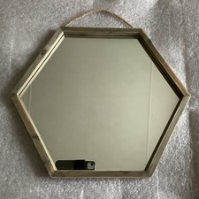 OCTAGONAL WOODEN FRAMED  WALL