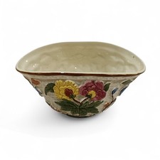 Indian Tree Pottery Bowl H J