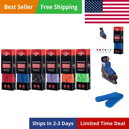 Gladiator waxed skate laces - gladiator,