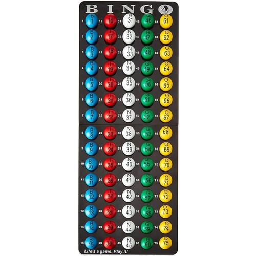 Bingo balls with master board - bingo,