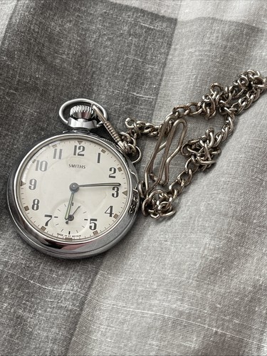 Vintage smiths pocket watch - vintage,