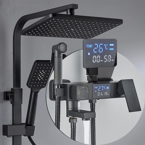 Led exposed bathroom shower - led,