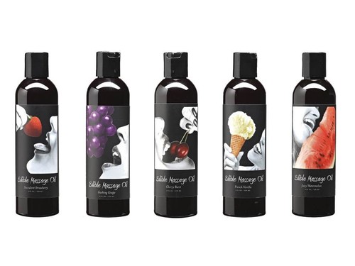 Flavoured edible massage oil - edible,