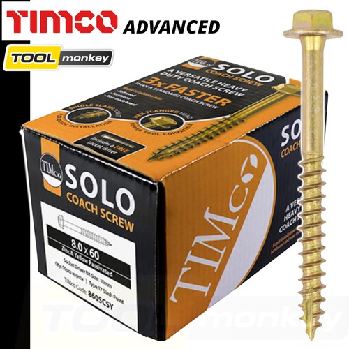 Timco solo coach screw - coach,